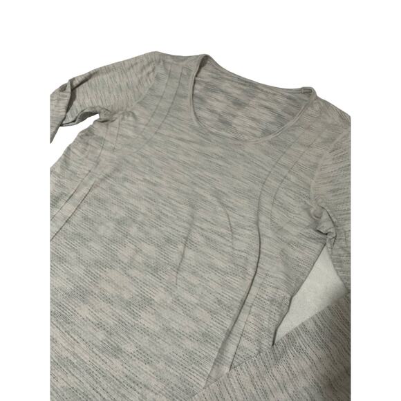 Under Armour Threadborne Long Sleeve Grey Size Medium - Picture 1 of 6